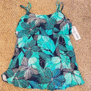 UpStream Swim Dress Bathing Suits One-piece Swimsuit New